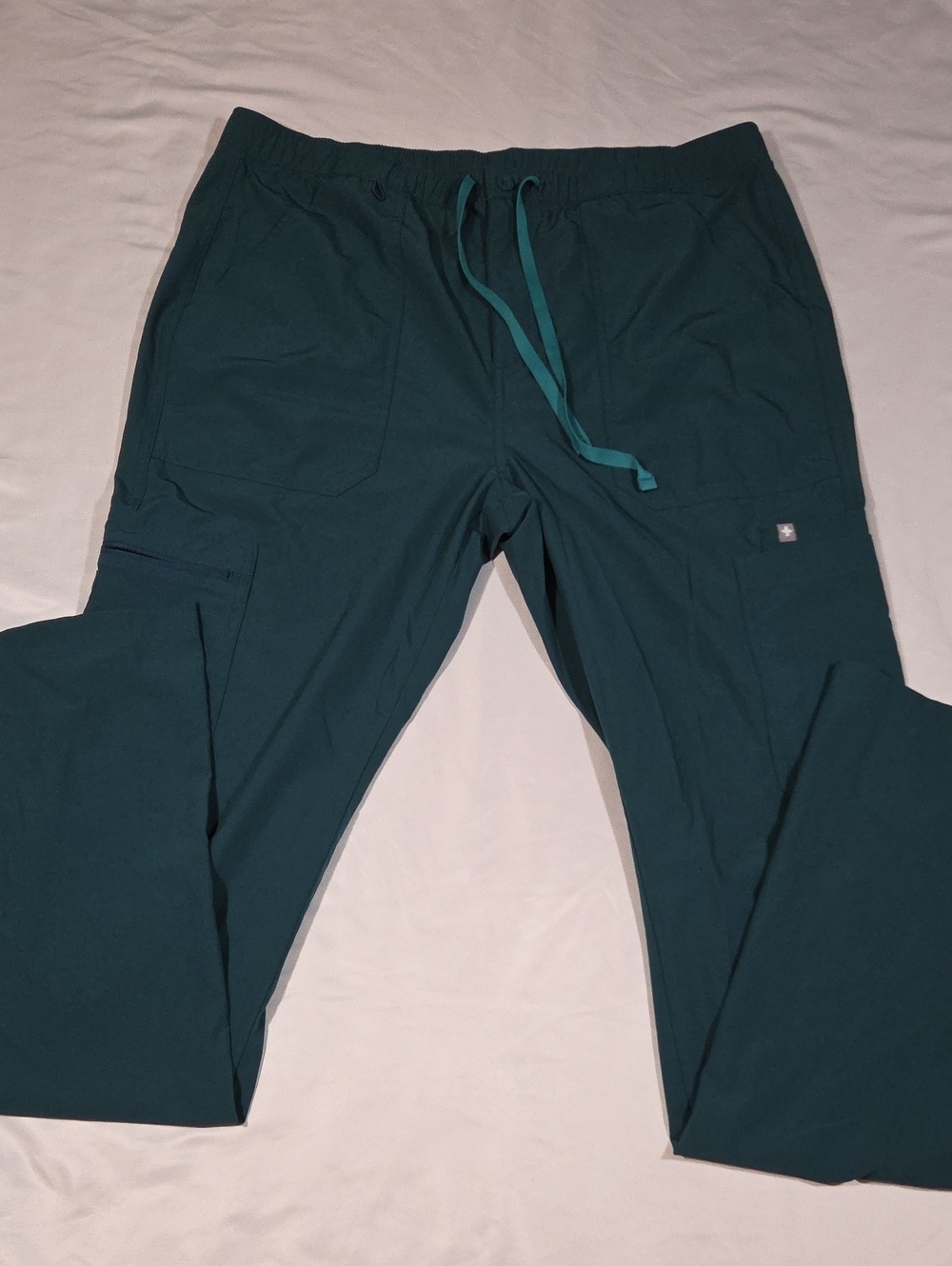 Figs Technical Collection Mens Scrub Bottoms Size Large Tall Green